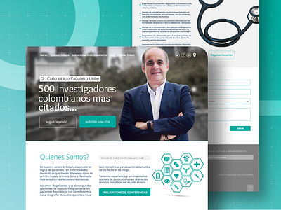 Medical landing page design health landing landing page medical website