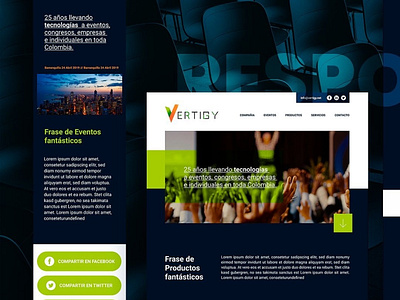 Vertigy.net Web design mobile responsive ui ux web webdesig