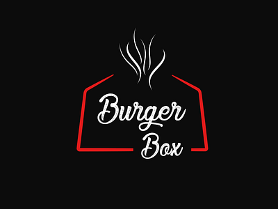 Burger Box app art brand branding design flat graphic design icon illustration illustrator logo logo design minimal mobile photoshop type typography ui ux vector
