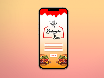 Food Delivery Sign in - DailyUI 001 app brand branding daily ui dailyui food graphic design illustrator log in logo logo design minimal mobile photoshop sign in sign up typography ui ux vector