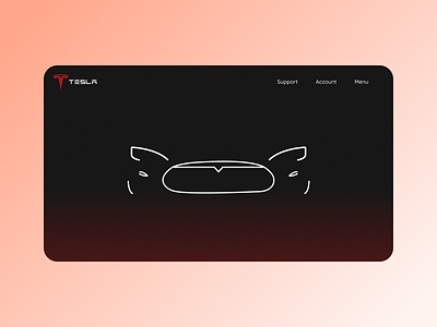 Tesla Landing Page - DailyUI 003