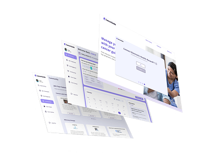 CancerGuide AI - Personalizing Care through the Cancer Journey design healthcare human centered design ui ux