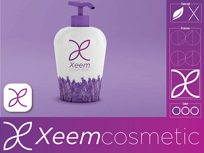 Xeem || X Letter Logo || Cosmetic Logo || Beauty Logo