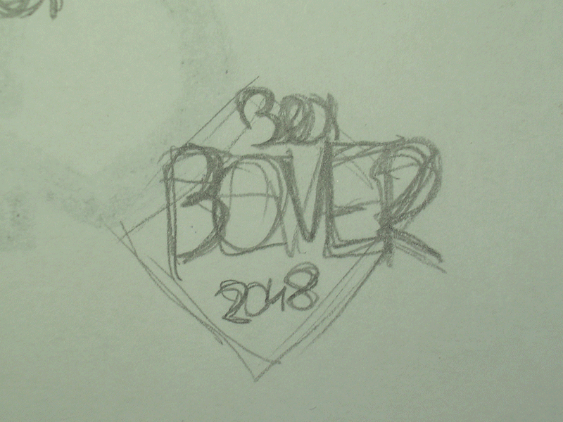 boxFever2048 logo process 80s boxfever2048 retro vintage