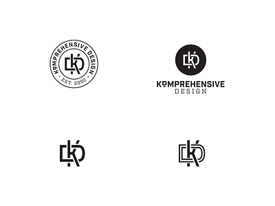 Komprehensive Design Logos / Monograms - WIP badge logo monogram seal