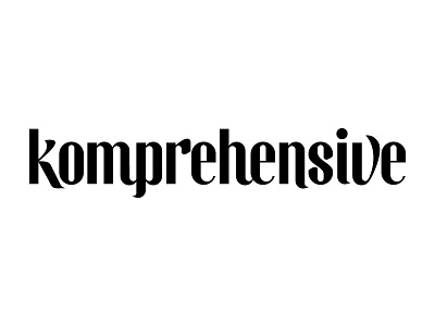 komprehensive logotype