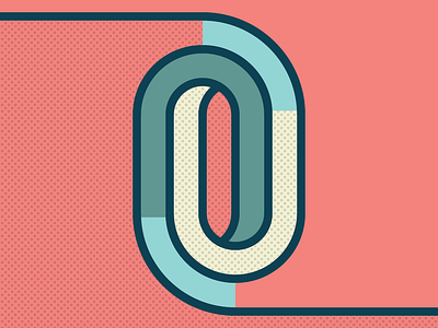 36 Days of Type: Letter 0 letter lettering san serif vector