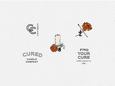 Cured Candle Co. Submarks