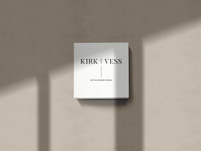 Kirk & Vess Packaging branding design graphic design logo packaging