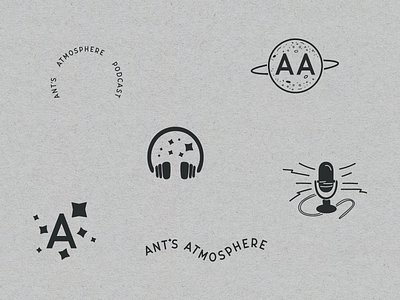 Ant's Atmosphere Brand Submarks branding design graphic design illustration logo