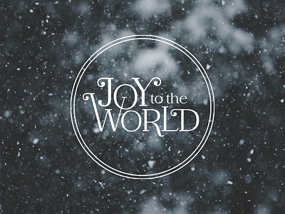 Joy to the world Christmas logo design brand design brand identity branding logo logo design logo designer