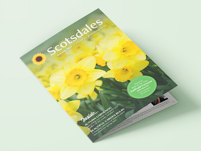 Brochure design for garden centre sales booklet booklet brochure design layout design magazine magazine design print design typography
