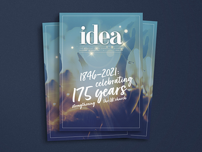 Magazine cover design for idea magazine cover design layout design magazine cover magazine design print design typography