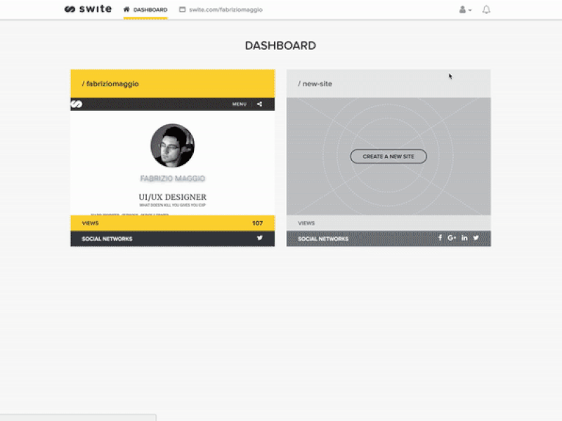 Swite UI - Onboarding app design onboarding overlay pop up tutorial ui ux web yellow