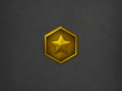 UI#4 - Gold Rank 2d art design game game art gold icon photoshop rank ranking ui ux videogames