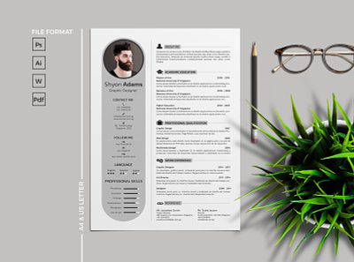 Resume with cover letter cover letter design concepts editable resume modern resume resume resume design resume template resume template word