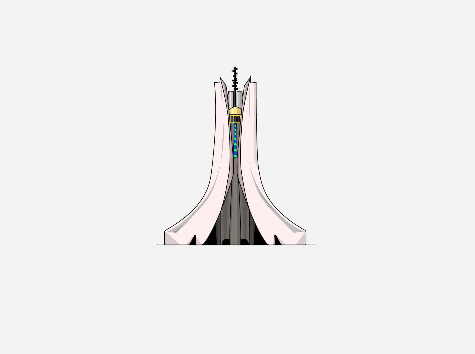Makam chahid monument by dzign on Dribbble