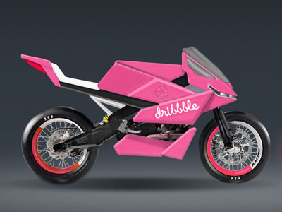 The Dribbble Motorcycle motorcycle racing sport