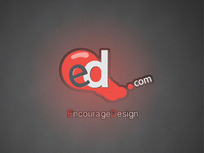 Encourage Design light bulb logo
