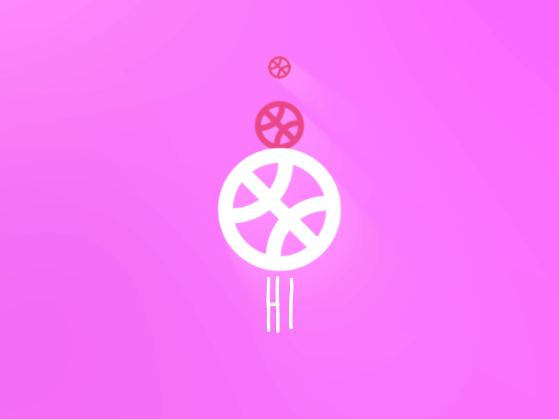 First shot ! animation dribbble