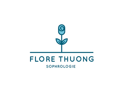 Flore Thuong • Logotype test ai illustration illustrator logo logotype