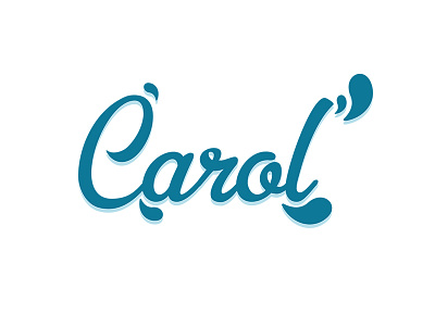 Carol Logo ai blue branding logo smooth