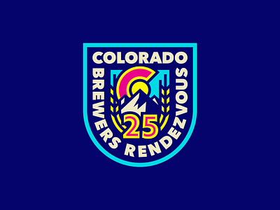 Colorado Brewers Rendezvous 2021 beer colorado design logo