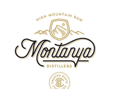 Montanya Distillers Logo distillers logo montanya mountain rum