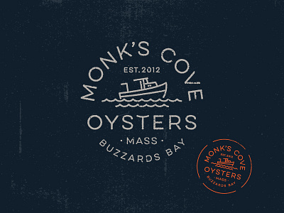 Monk’s Cove Oysters Logo