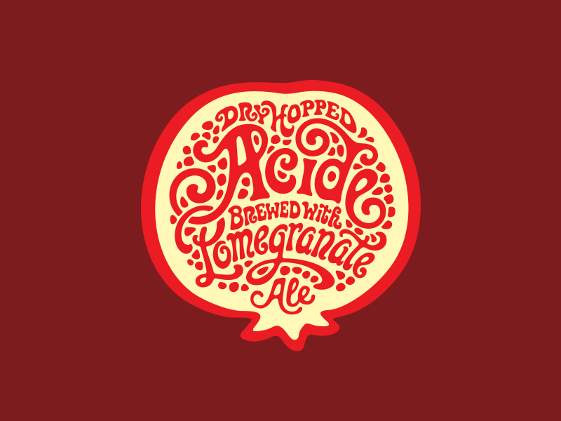 Pomegranate Acide by Jared Jacob on Dribbble