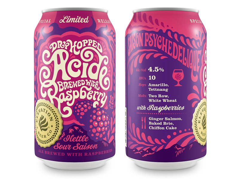 Raspberry Acide Can by Jared Jacob on Dribbble