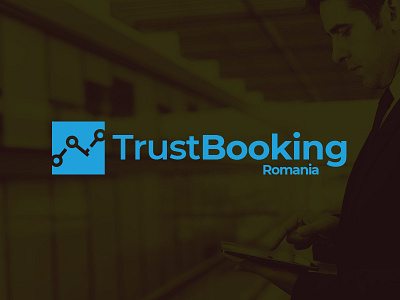 TrustBooking Romania 2018 app branding brasov design icon illustration logo typography vector