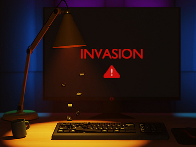 Invasion 3D Art Work | Blender 3D