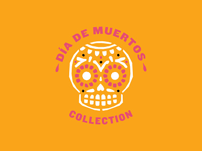 Día De Muertos Branding branding calavera color cut paper day of the dead dia de muertos logo packaging papel picado skull sugar skull