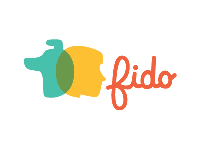 Fido Identity (Final) dog hand lettering head human overlay script type vector venn diagram woman