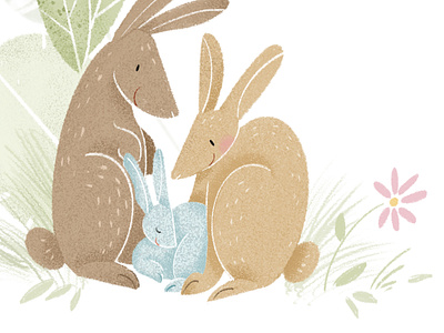 Dribbble Bunnies AirinOCallaghan