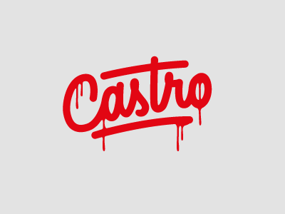 Castro Logo artist graffiti hiphop music rap tag