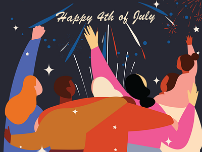 Forth of July 2021 Holiday Poster brand identity branding graphic design posters