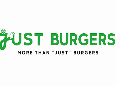Just burgers branding graphic design packing
