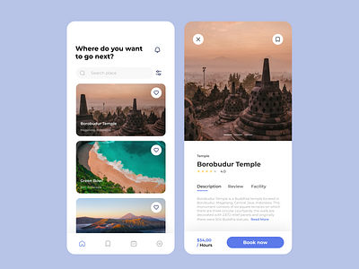 Travelfun App design mobile mobile design travel travel app ui