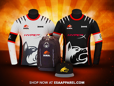 Denial eSports Apparel Advertisement 