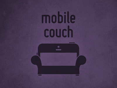 Mark couch iphone logo podcast vector