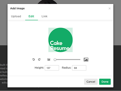 CakeResume Image Cropper cakeresume cropper image image cropper image uploader resize rotate