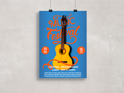 Music Festival Poster design graphic design music art music festival music festival poster poster