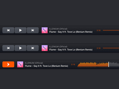 SoundCloud Touch Bar