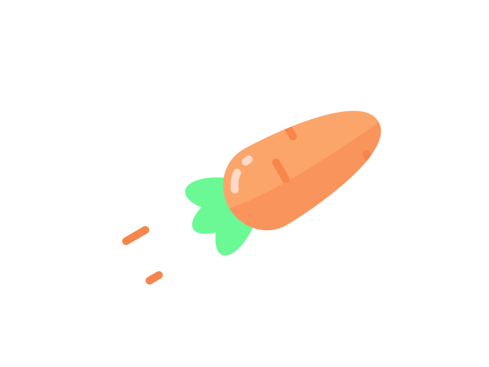 carrot animation carrot design loading