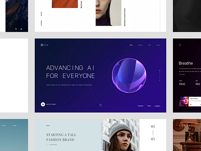 Studio designs, themes, templates and downloadable graphic elements  on Dribbble