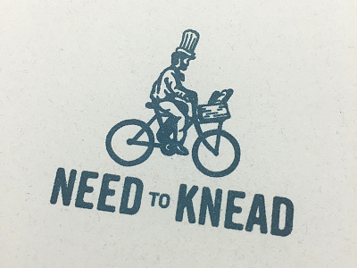 Need to Knead Combination Mark brand bread company icon identity logo mark project student word