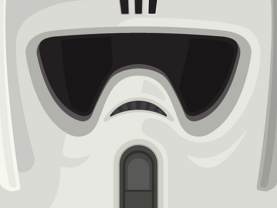 Ground Patrol dark empire endor force helmet illustration scout side star trooper wars