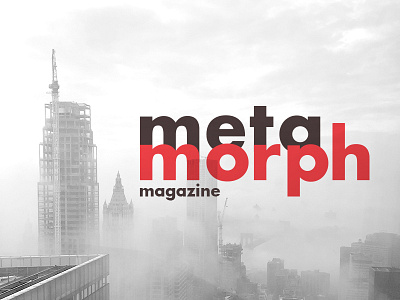 Metamorph Magazine architecture design illustration magazine new york project urban